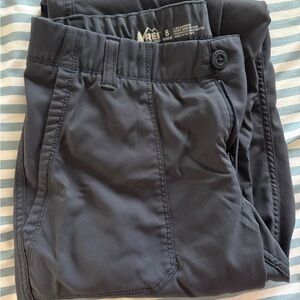 REI Women’s Dark Grey Athletic Technical Hiking Pants